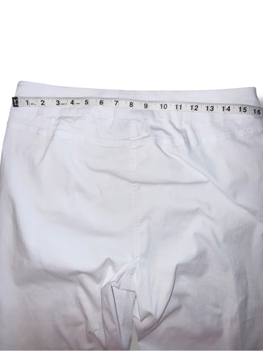MULTIPLES SLIM‑SATION – Women’s Golf Ankle Pants – White – Size 12 - Picture 6 of 8